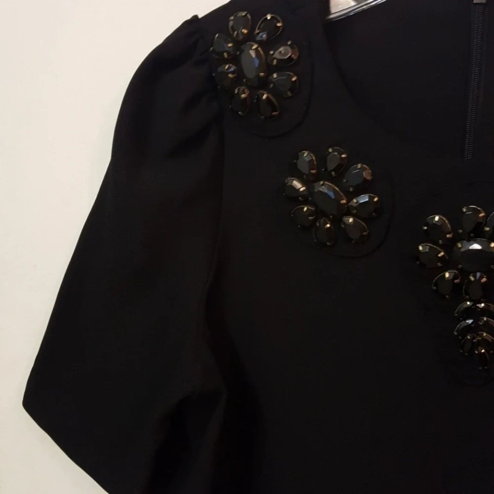 Karta (Kate Spade) black top with stones